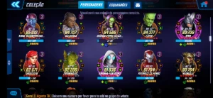 Conta Marvel Strike Force - Outros