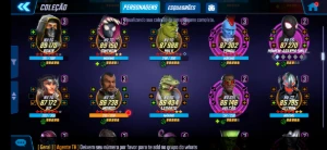 Conta Marvel Strike Force - Outros