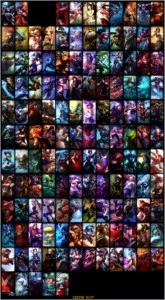 Conta platina 1 com 137 Skins e 108 campeões! - League of Legends LOL