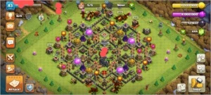 cv9 full clash of clans