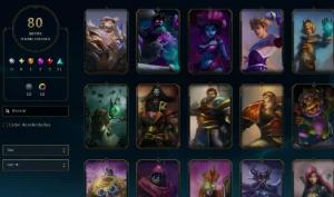 80 Skins, 1 Ultimate, 2 Míticas, 5 Lendárias! Lol Esmeralda - League of Legends