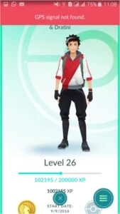 conta do pokemon go lvl 26 com Dragonite iv 95 fc 2500 - Pokémon