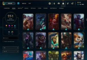 Conta Lol 251 Skins  - Unranked - League of Legends