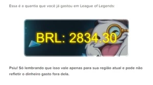 Conta LOL 312 Skins - mais de R$ 2800 gastos na conta!! - League of Legends