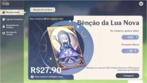 Conta AR 55 71,9K XP 8 ERSONAGEM 5*  7 ARMAS 5*  1 REFINO 2 - Genshin Impact