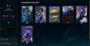 CONTA SMURF LOL DIAMANTE 4 MMR DIAMANTE 2 - League of Legends