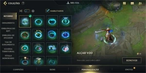 CONTA WILD RIFT LVL MÁXIMO. COM VÁRIAS SKINS, EMOTES E ETC - League of Legends: Wild Rift LOL WR