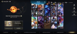 Wild rift com todos os personagens e algumas skins - League of Legends: Wild Rift LOL WR