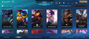 Wild rift com todos os personagens e algumas skins - League of Legends: Wild Rift LOL WR