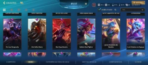 Wild rift com todos os personagens e algumas skins - League of Legends: Wild Rift LOL WR