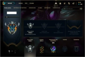 Conta Prata 1 - League of Legends LOL