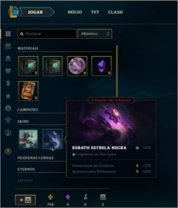 Conta Prata 1 - League of Legends LOL