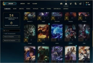 Conta Prata 1 - League of Legends LOL