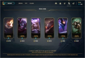 Conta Prata 1 - League of Legends LOL