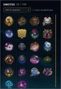 Conta lol ex platina 1 - League of Legends