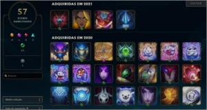 Conta lol ex platina 1 - League of Legends