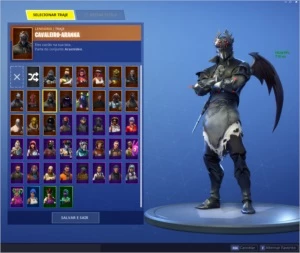 Conta Fortnite (42 Skins, dê uma olhada)