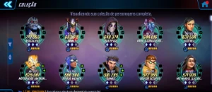 Conta Marvel Strike Force com + de 62Milhoes Super Upada 2 - Google Play