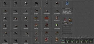 RP 339 (KALIBRA) + MS 172 (OMBRA) +EK 145 (SOLIDERA) +MAKERS - Tibia