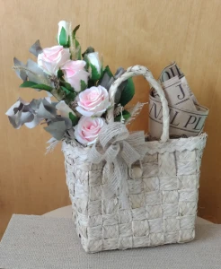 Sacolinha Romântica - Artesanato e Personalizados