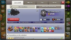 Conta clash of Clans Cv10 barato