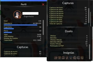 Pxg conta aurora lvl 210,158 e 87 - PokeXGames
