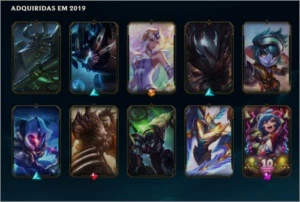 conta lol lvl21 baratinha LUX ELEMENTALISTA - League of Legends