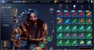 Nivel 50 com 50k de power SA91 - MIR4