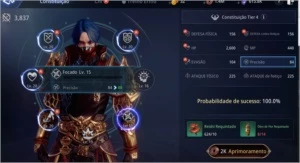 Nivel 50 com 50k de power SA91 - MIR4