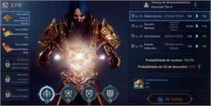 Nivel 50 com 50k de power SA91 - MIR4