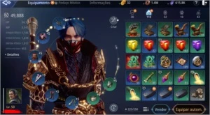 Nivel 50 com 50k de power SA91 - MIR4