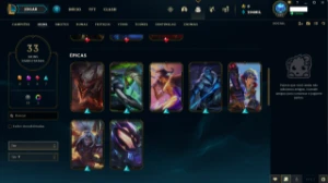 Conta LoL level 597 200 mil EA+/1 Milhão+ Caitlyn e Jinx - League of Legends