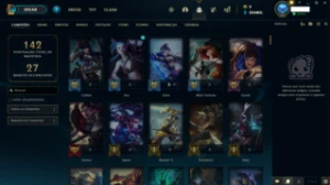 Conta LoL level 597 200 mil EA+/1 Milhão+ Caitlyn e Jinx - League of Legends