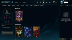 Conta LoL level 597 200 mil EA+/1 Milhão+ Caitlyn e Jinx - League of Legends