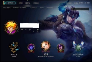 Conta League of Legends Diamante V (313WIN / 303LOSS) LOL