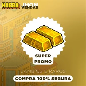(SUPER PROMO) BARRA DE OURO - 50 CÂMBIOS - (50c) - HABBO