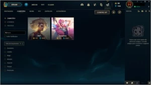 CONTA TOP - 69 SKINS - League of Legends LOL