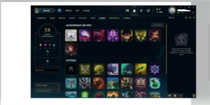 conta lvl 30 smurf  prata 4 mmr alto - League of Legends LOL