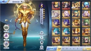 SAINT SEIYA AWAKENING - COM GEMAS AVANÇADAS E LIVROS SSA