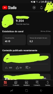 Canal youtube 9k - Redes Sociais