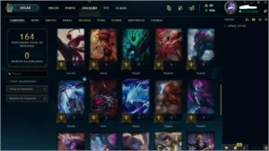 CONTA LOL LVL 62 44 CHAMP - League of Legends