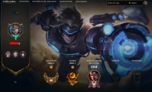 Conta LoL 60 Skins Ouro 4, Skin Mítica - League of Legends