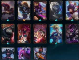 Conta lol, level 130, 63 skins e 97 personagens - League of Legends