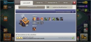 CV12 SEMI FULL TH12 BEM UPADA 2 SKINS PAISAGEM 2400 GEMAS - Clash of Clans