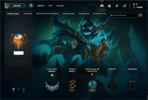 Smurf Prata 4 sem email confirmado. - League of Legends LOL