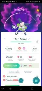 Vendo conta Pokémon Go nível 44