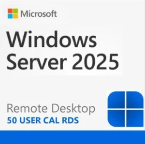 50 Cal Acesso Remoto Rds/ts Windows Server 2025 User/device - Softwares e Licenças