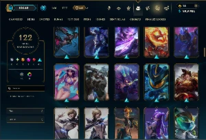 Unranked com TODOS os Champs e 122 Skins ( MID / ADC / TOP ) - League of Legends LOL