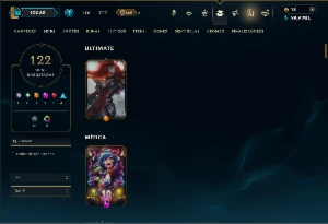 Unranked com TODOS os Champs e 122 Skins ( MID / ADC / TOP ) - League of Legends LOL