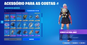 Conta Fortnite Com Varios Passes + Clubs Emotes, 87 Skins 